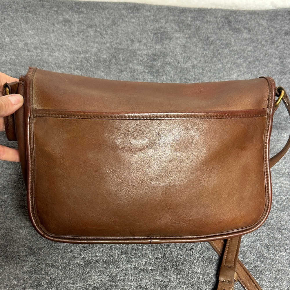 Coach Brown Leather Crossbody Bag 9790 - Picture 2 of 16
